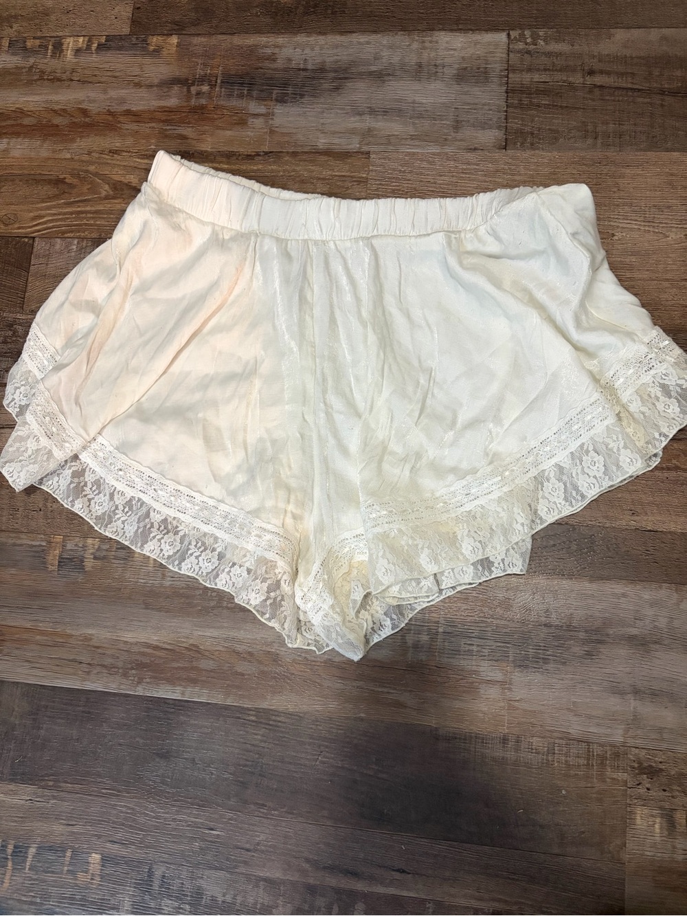 Free People Morning Breeze Lace Shorts